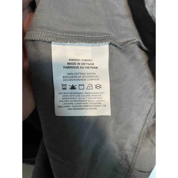 Nike Air Marble Shirt Mens Medium Gray Basketball AOP Athletic Sports Casual NEW - Picture 7 of 10